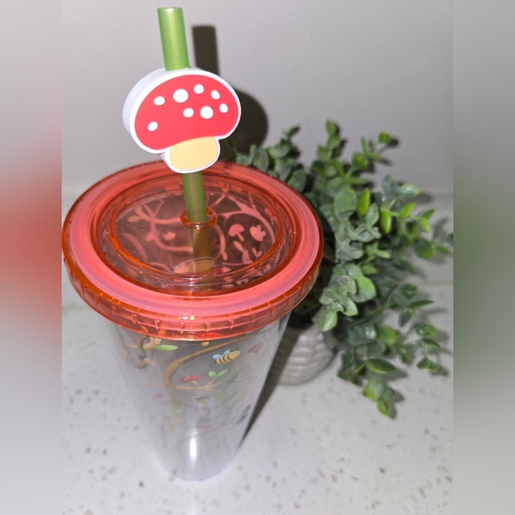 Winnie the Pooh Red Tumbler with Straw - Picture 8 of 10